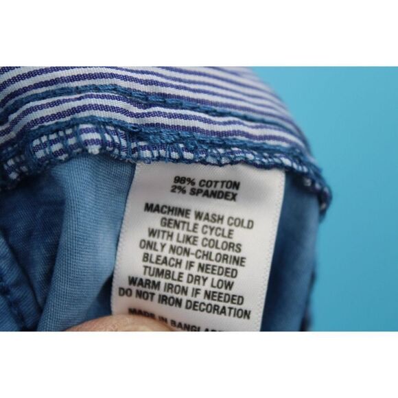 CROWN & IVY MOTION FLEX XXL 6" INSEAM HARBOR NAVY NWT - Picture 3 of 8